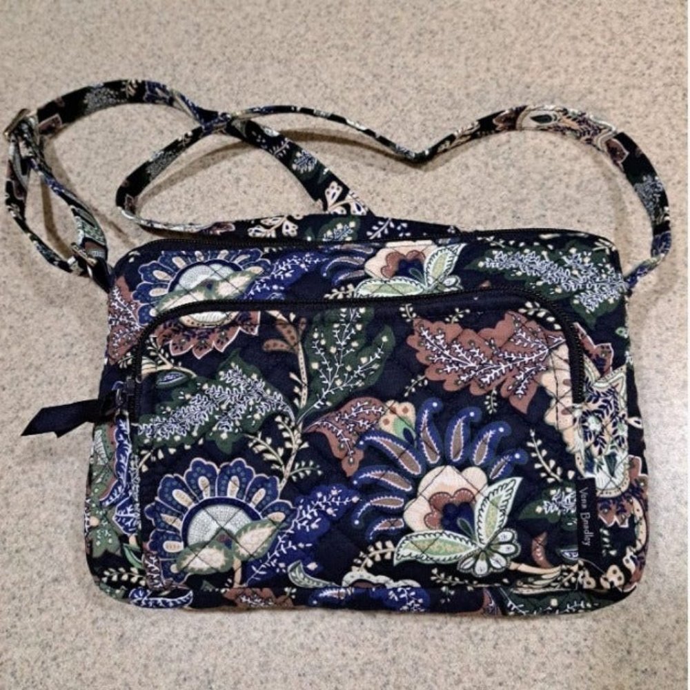 Women's Cotton Little Hipster Crossbody Purse with RFID Protection